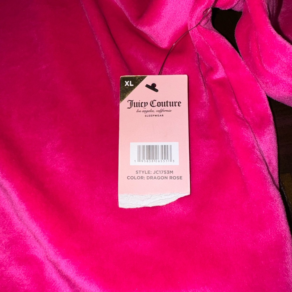 Juicy Couture Bedazzled Velour Sleepware Set - Picture 5 of 12